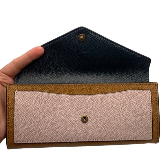 COACH Soft Color Block Wallet - Picture 6 of 11